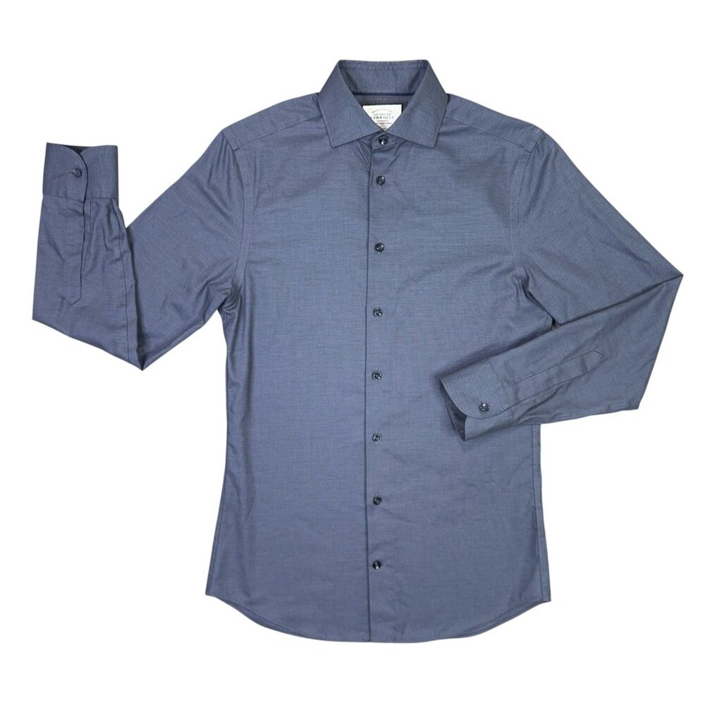 Men's Blue Dress Shirt Charles Trywhitt Slim Fit